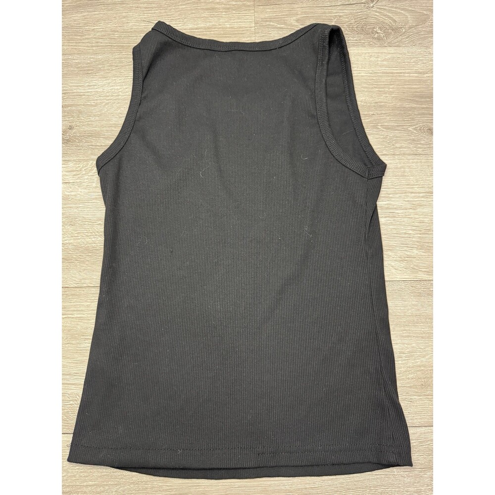 SHEIN Teen Ribbed Tank Top Bundle 14Y Black Pink Sleeveless - Picture 9 of 9